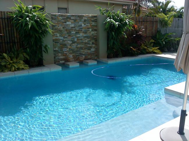 Stone Wall Water Feature