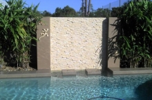 Stone Wall Water Feature